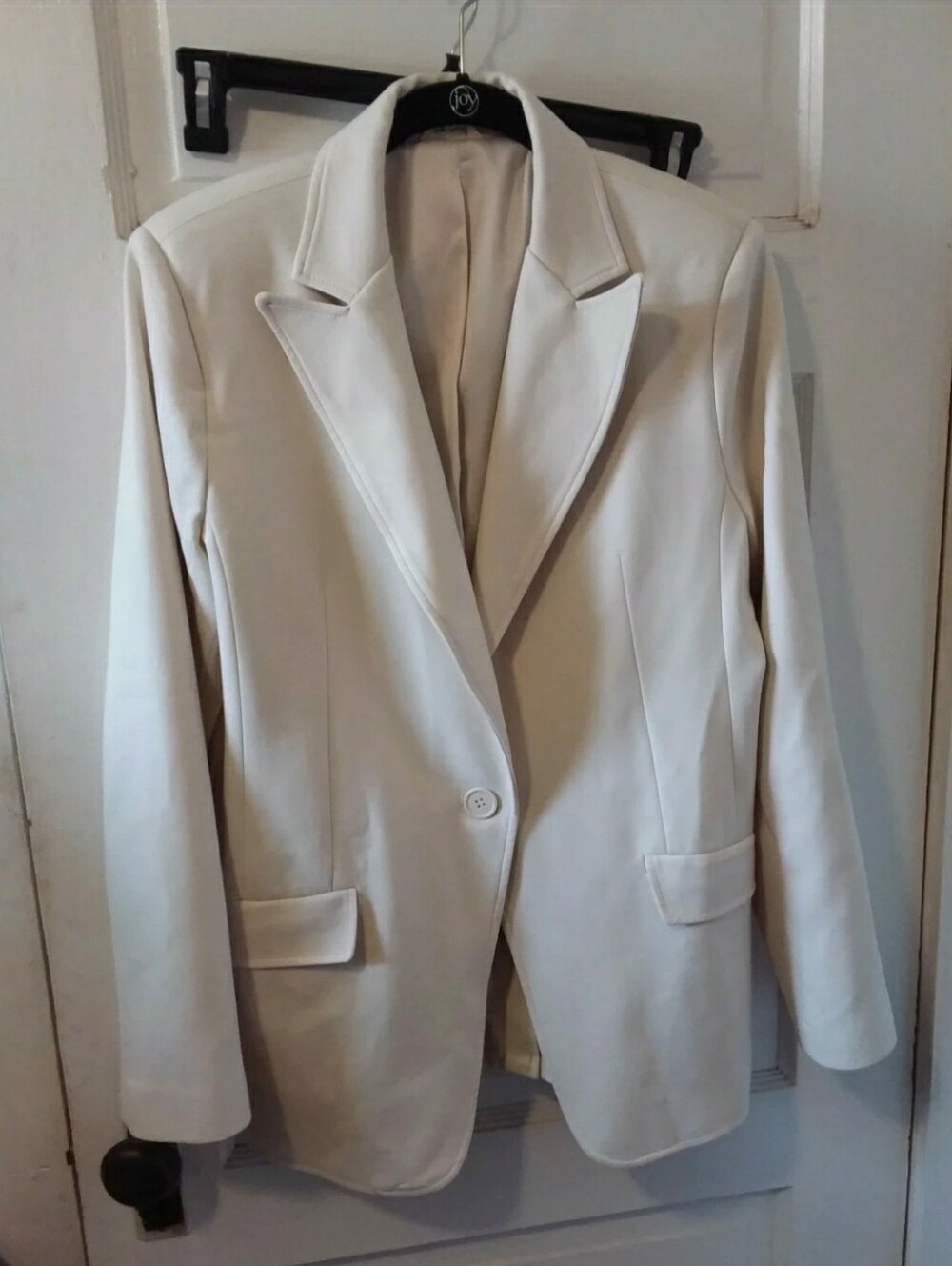 NWOT Max Studio London off white blazer